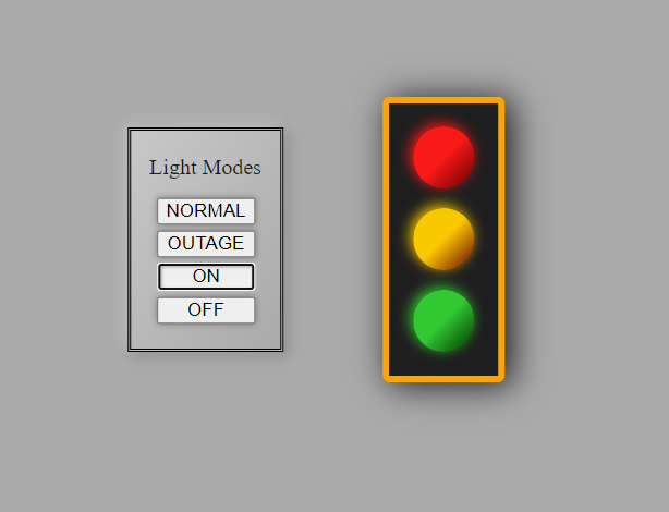 screenshot traffic light simulator